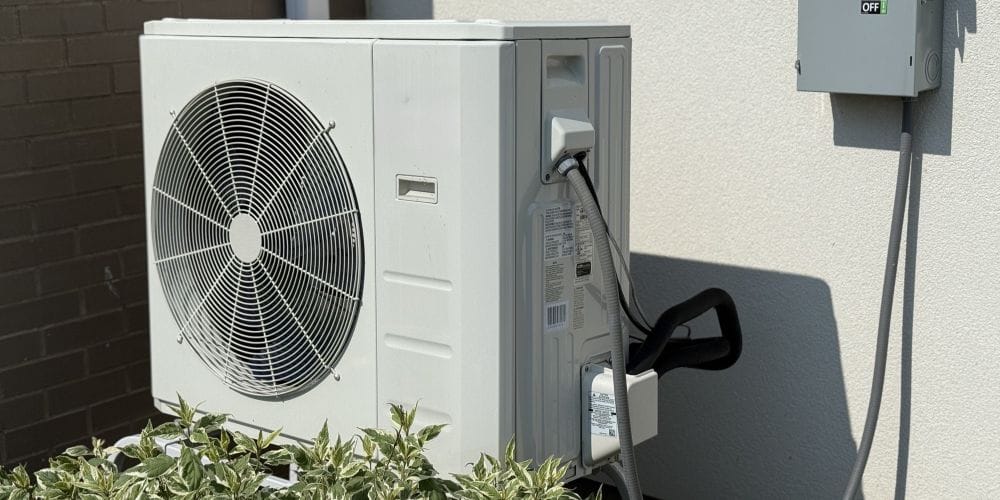 Air conditioning units.