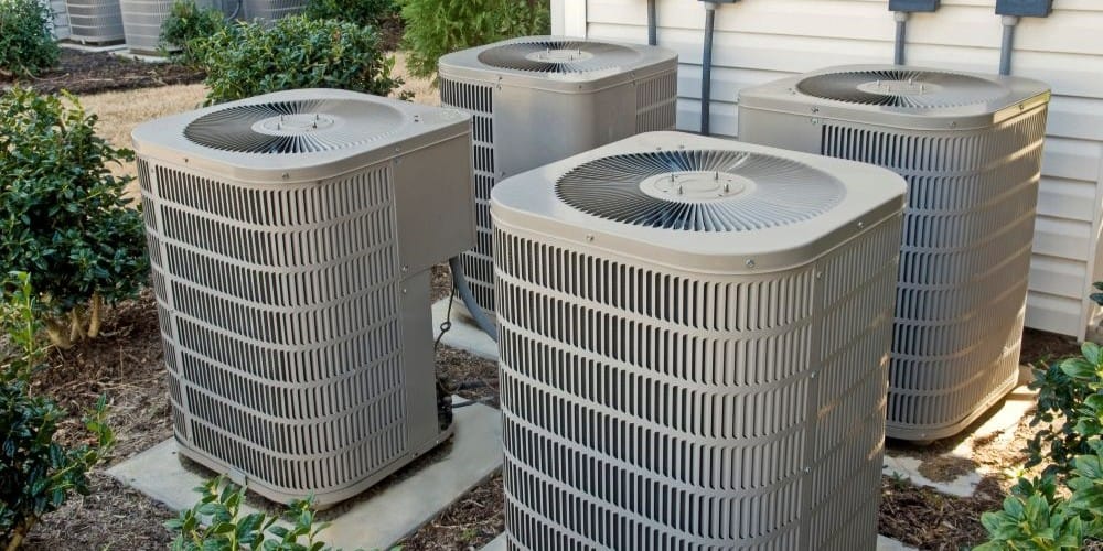Air conditioner units.