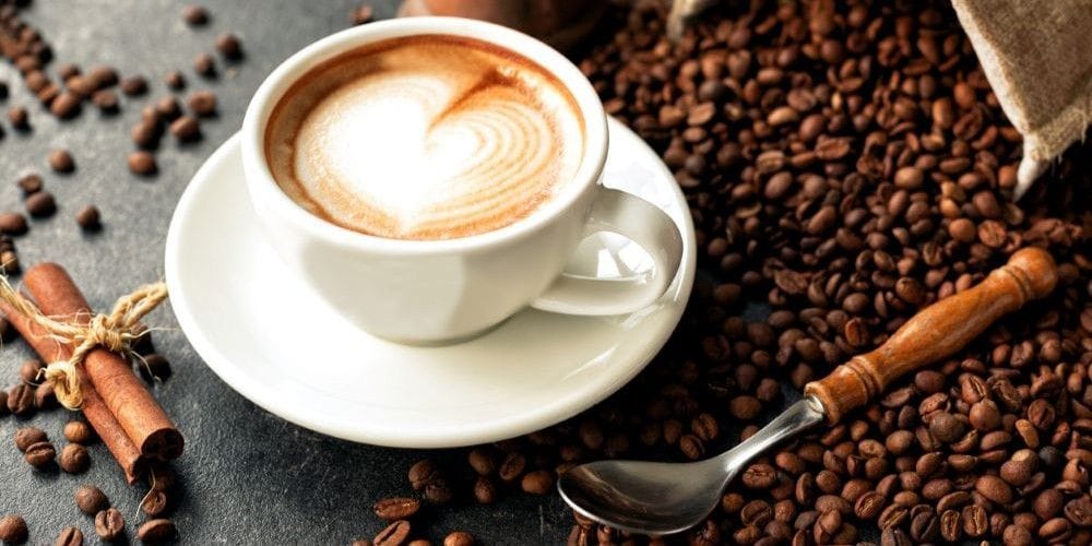 A cup of delicious coffee.
